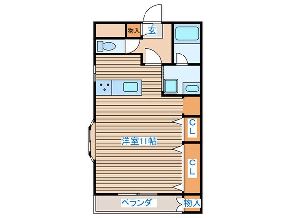 ドリームハイツの物件間取画像